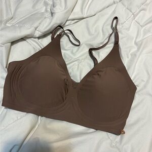 Danskin Chocolate Brown Seamless Bra